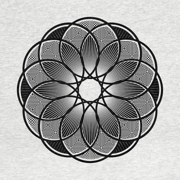 Trippy Mandala by MellowGroove